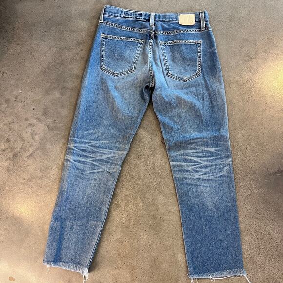 Adriano Goldschmied AG ED Denim ankle cropped straight leg women 26 regular pant - Picture 6 of 6